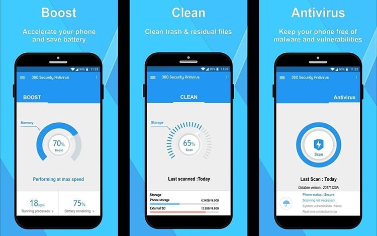 antivirus 360 total security pour android