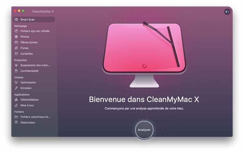 CleanMyMac X interface
