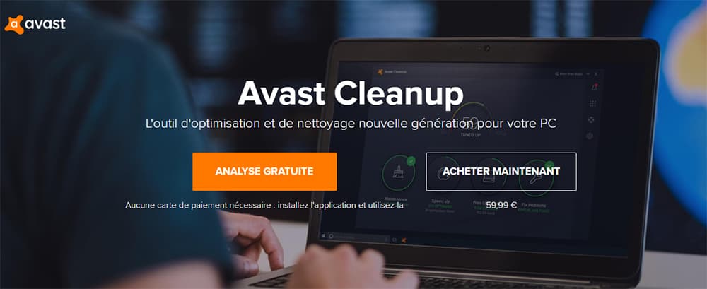 avast cleanup nettoyage optimisation
