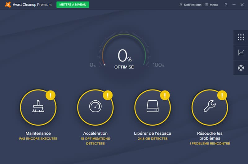 avast cleanup optimisation