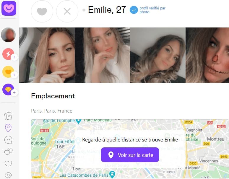 badoo renseigner profil