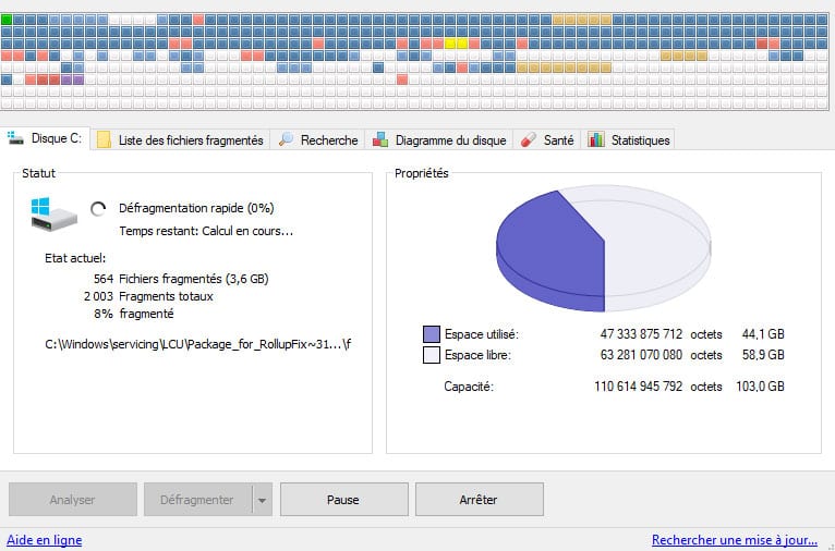 defragmentation rapide defraggler avis