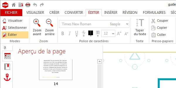 editer fichier pdf architect