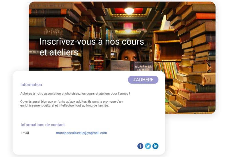 gestion adhesion assoconnect