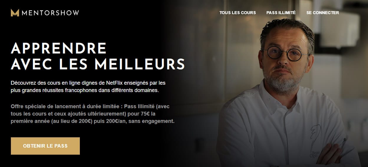 mentorshow cours en ligne