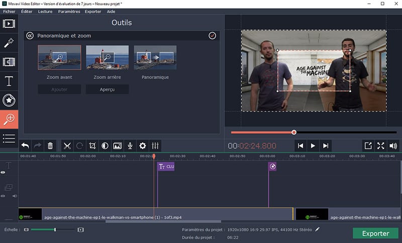 movavi editor nouveautes annee