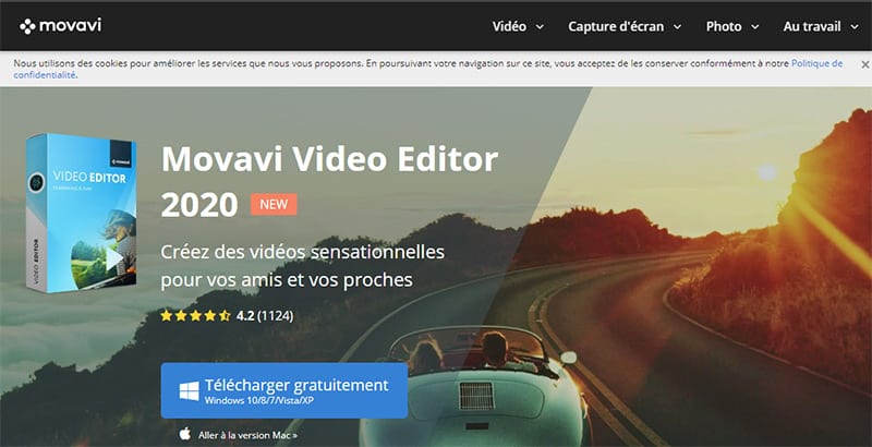 movavi video editor montage