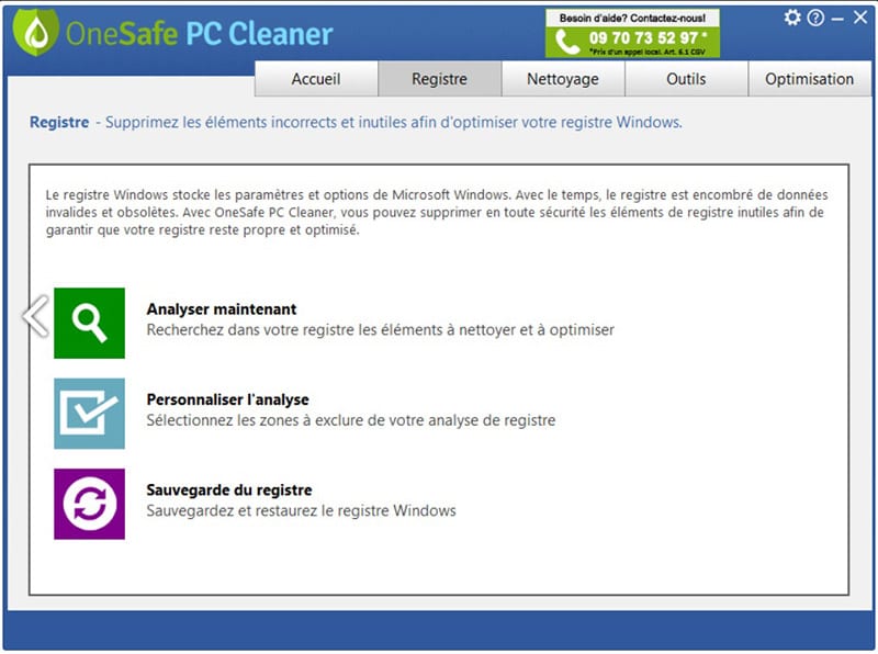 onesafe pc cleaner standard