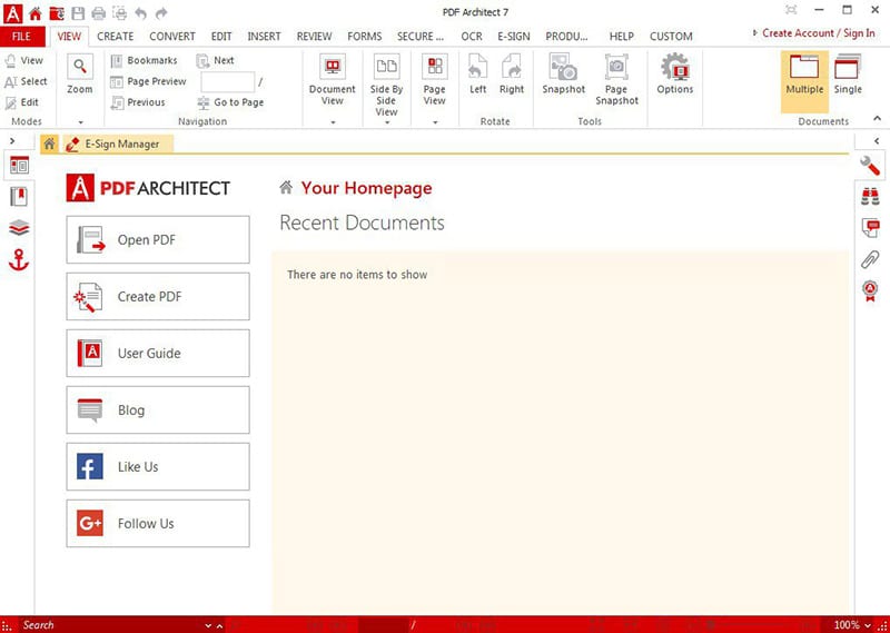 pdf architect page accueil