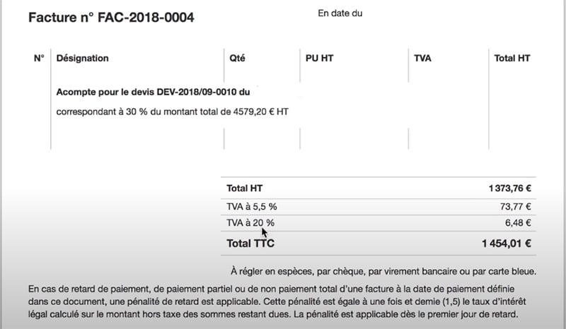tolteck facture