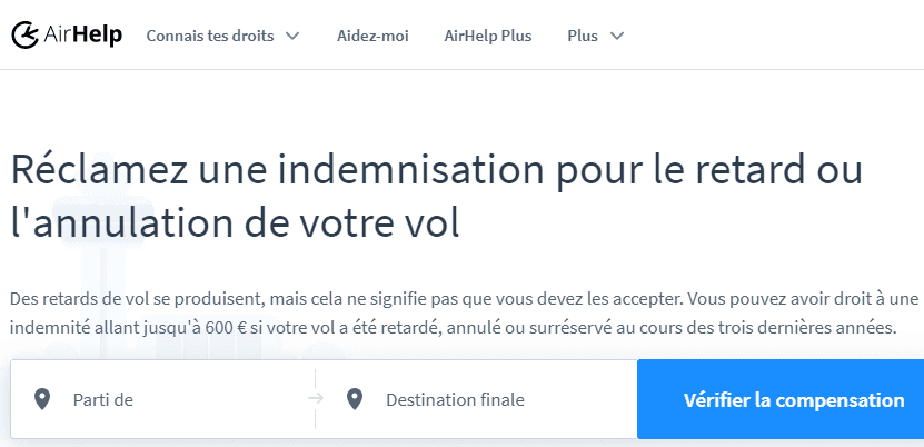 airhelp service recuperation indemnites aeriennes