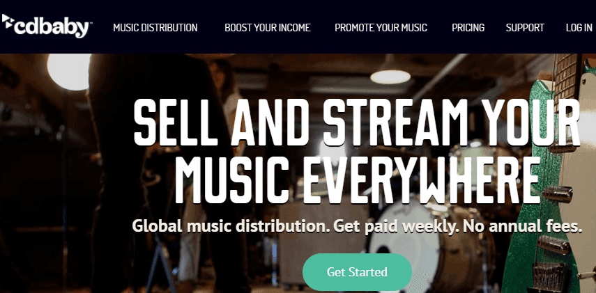 cdbaby plateforme distribution digitale