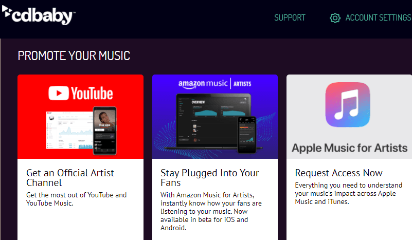 promouvoir musique cdbaby