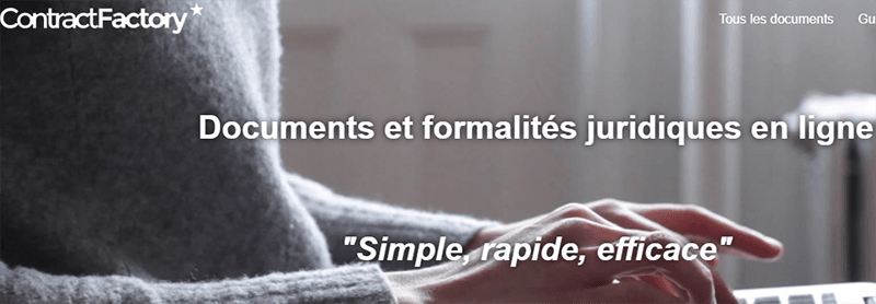 contract factory simple rapide efficace