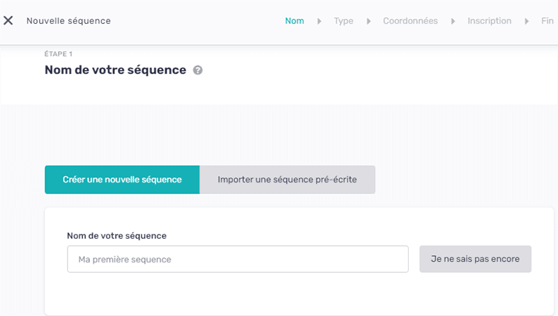 gestion mails learnybox