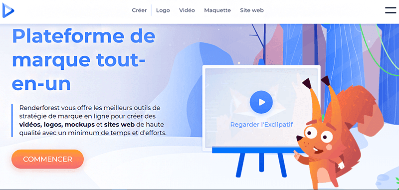 avis renderforest plateforme tout en un