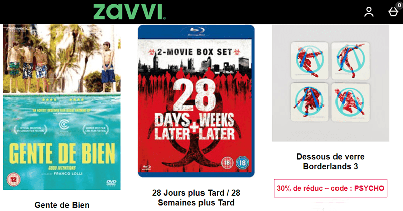 avis zavvi design semaine