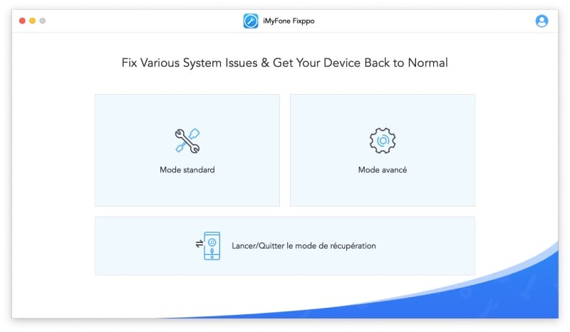 imyfone fixppo reparation apple avis