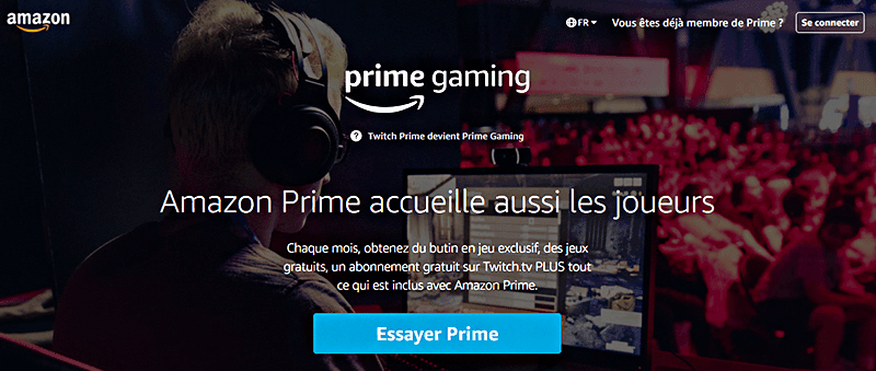 plateforme amazon prime gaming avis