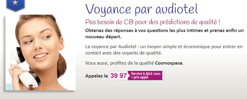 cosmospace voyance par audiotel avis