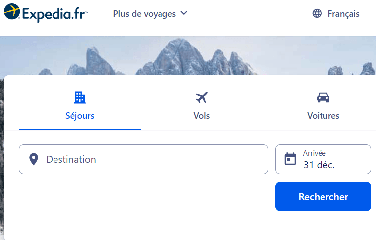 expedia operateur voyage