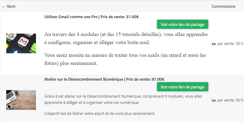ourwin plateforme vente formations