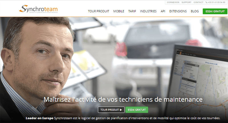 synchroteam leader synchronisation