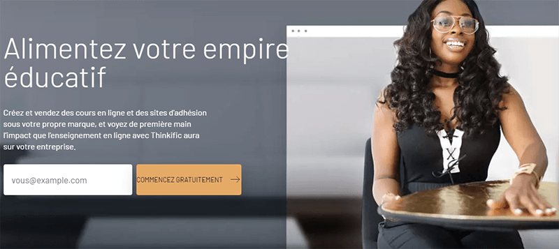 thinkific plateforme formation en ligne